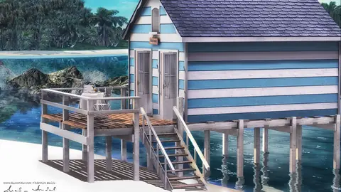 Bord de mer à Andel