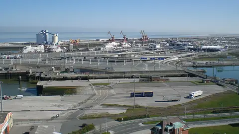 Port de Calais, près de Dunkerque