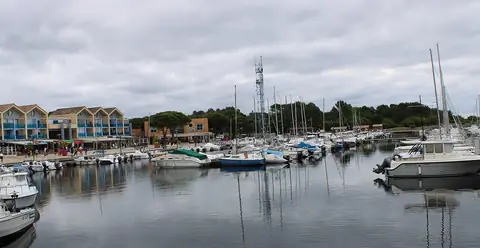 Port de Hourtin, près de Anglade