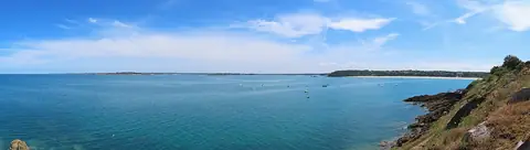 Bord de mer à La Garde, près de La Crau