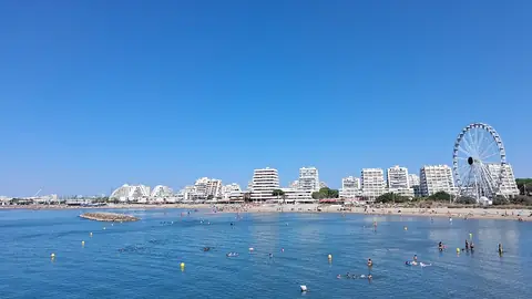 Bord de mer à La Grande-Motte