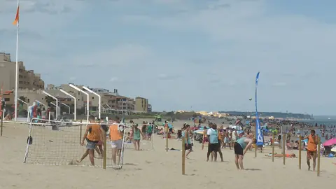 Bord de mer à Le Barcarès