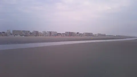 Bord de mer à Le Touquet-Paris-Plage