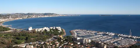 Bord de mer à Mandelieu-la-Napoule