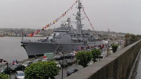 Port de Saint-Malo, près de Saint-Méloir-des-Ondes