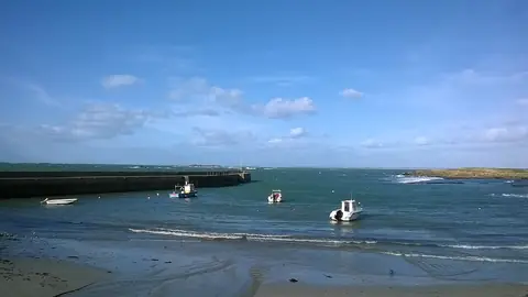 Port de Saint-Pierre, près de Rivière-Salée
