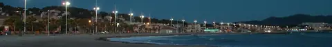 Bord de mer à Six-Fours-les-Plages, près de Marseille