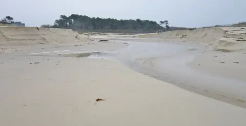Bord de mer à Trégunc, près de Concarneau