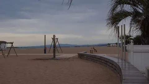 Bord de mer à Valras-Plage
